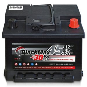 BlackMax+30% Autobatterie