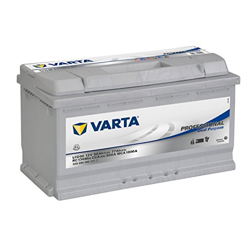 Varta LFD90 Professional Boot Wohnmobil Solar Versorgungsbatterie 90AH 12V